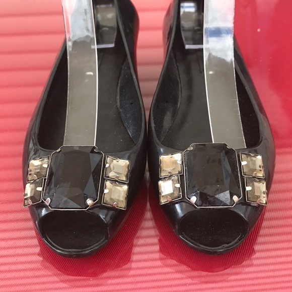 BCBG maxazria amazing stone work wedge shoes - Picture 2 of 8